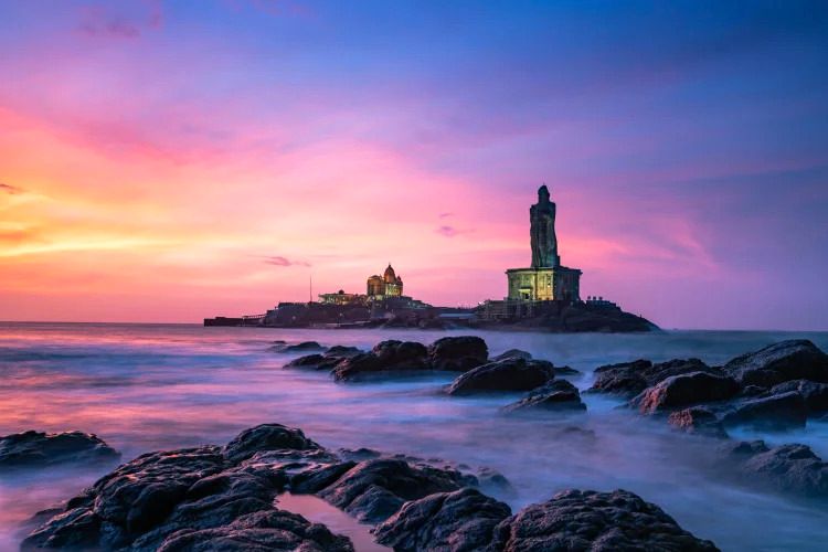 kanyakumari (places to travel in India under 5k)