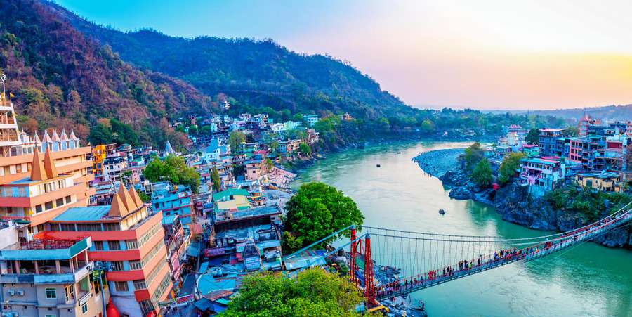 rishikesh (places to travel in India under 5k)