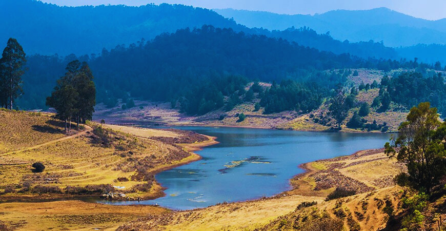 Manavanur lake in Kodaikanal (places to visit in August)