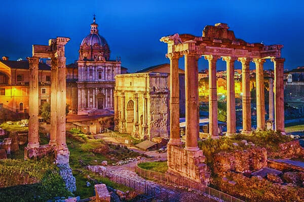 Roman forum (10 days italy itinerary)