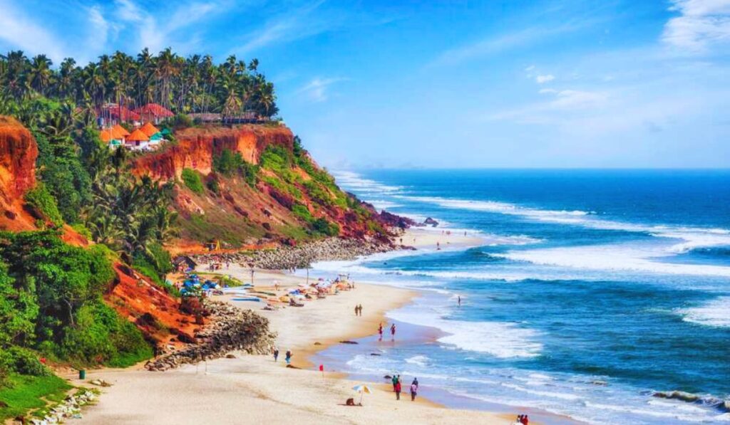 Varkala beach