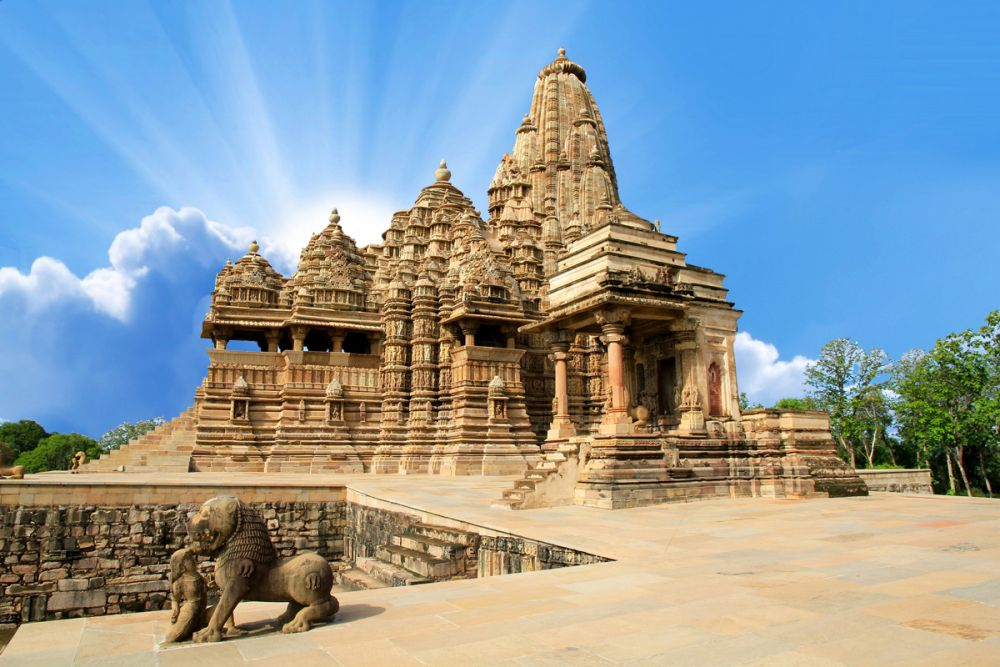 Khajuraho Group of Temples as tourist place to visit in Madhya Pradesh