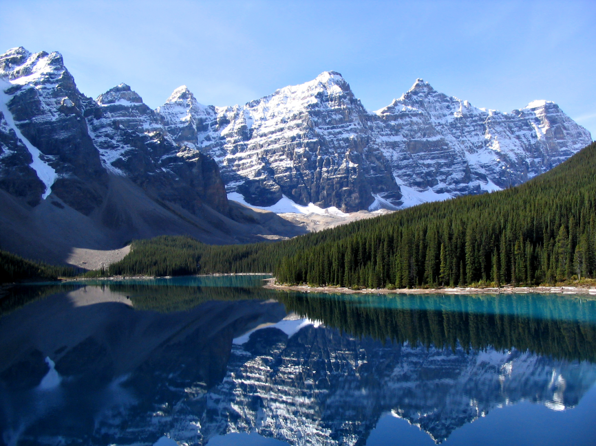 Banff National Park as most beautiful place in the world